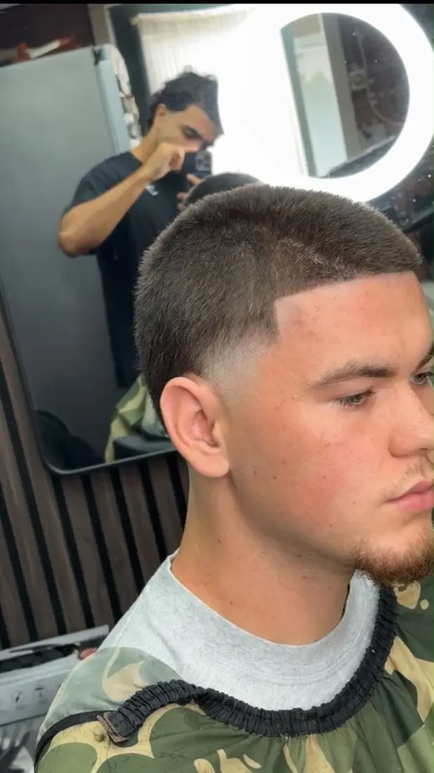 Crop + mid fade
